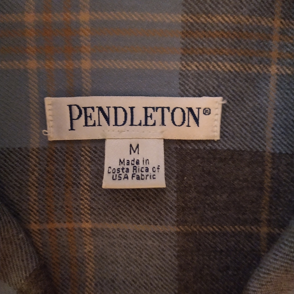 Pendleton Women's Jacket Plaid Pockets Button Clo… - image 2